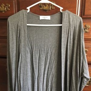 CJLA Favorite Kimono, charcoal grey